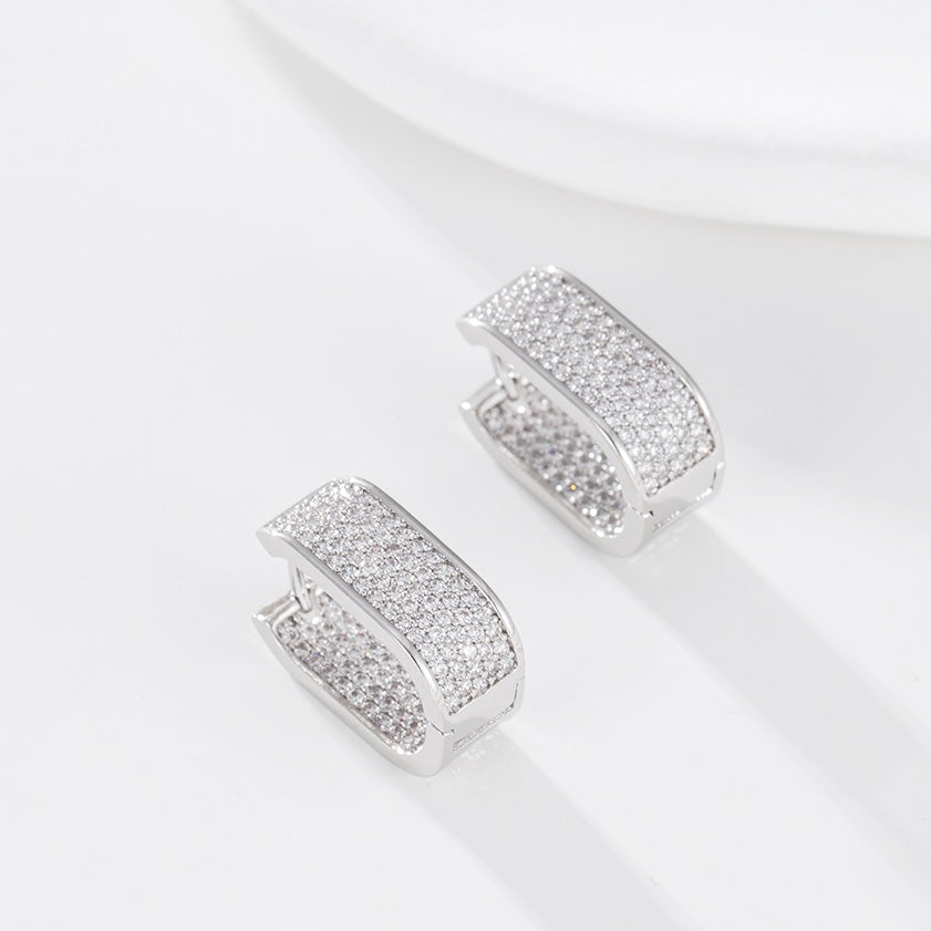 Crystal Hoops