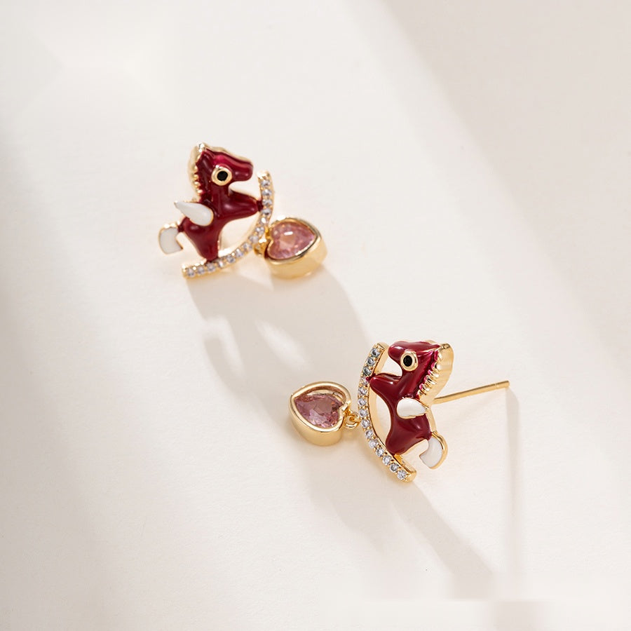 Pony Earrings