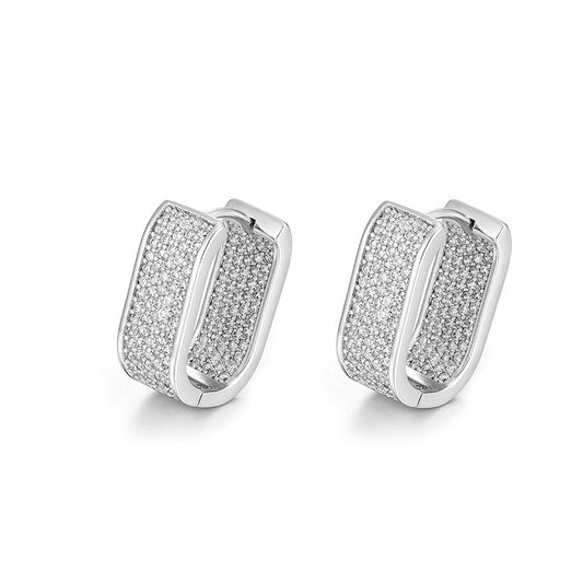 Crystal Hoops