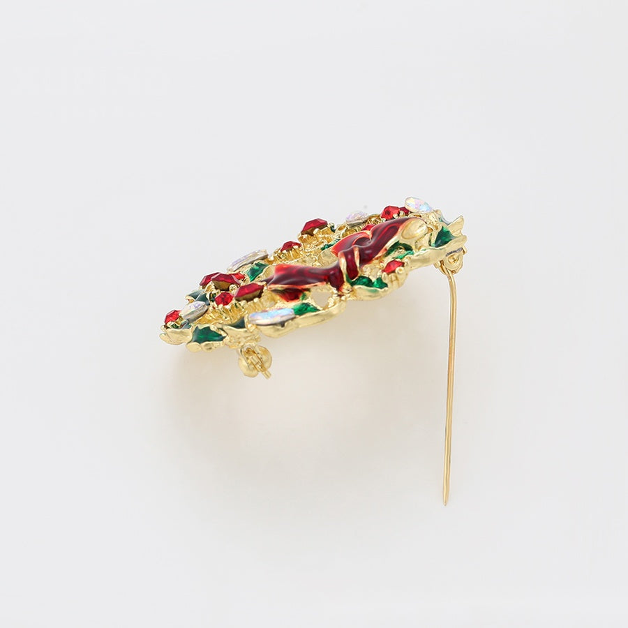 Holly Brooch