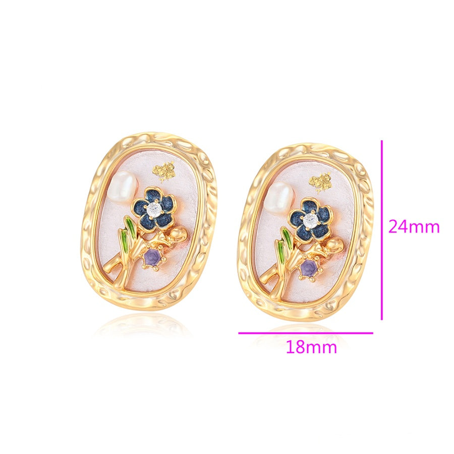 Flora Stud Earrings