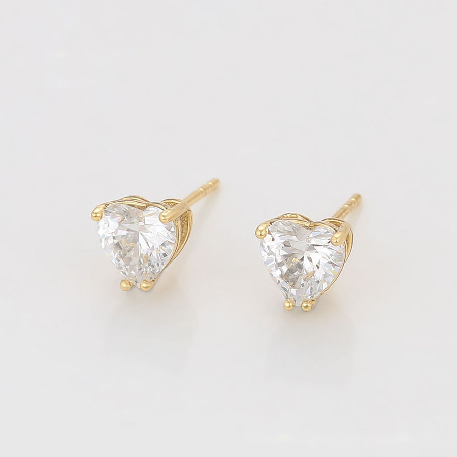 Heart Studs